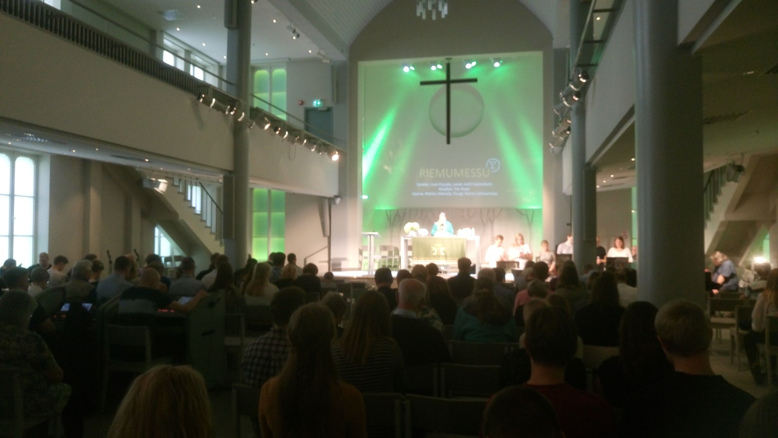 Kuva Helsingin Luther-kirkon messusta